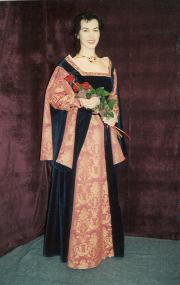 renesanční šaty- 029